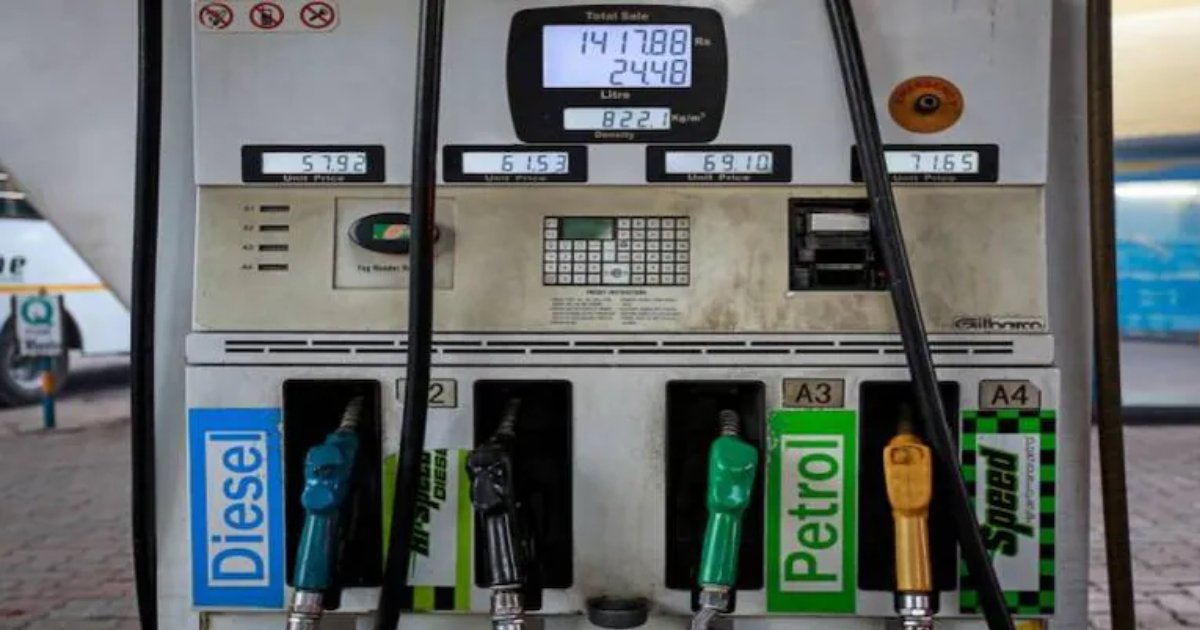 Delhi: Petrol price at Rs 101.84, diesel at Rs 89.87 per litre